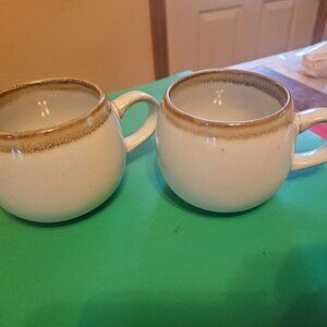 hearth and hand with magnolia home stoneware mugs Joanna Gaines set two